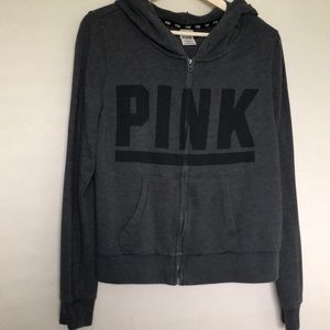 Pink zip up jacket